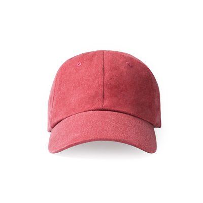 Gorra de algodón 100% Rojo Oscuro Talla Única Adulto