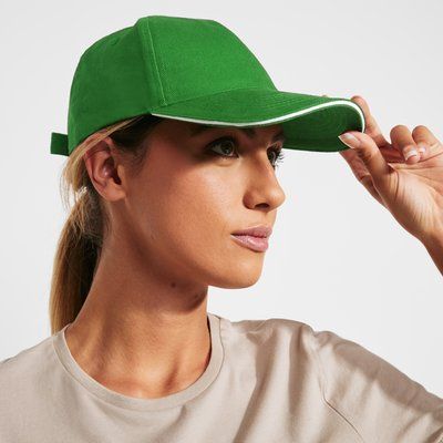 Gorra de algodón 5 paneles antisudoral