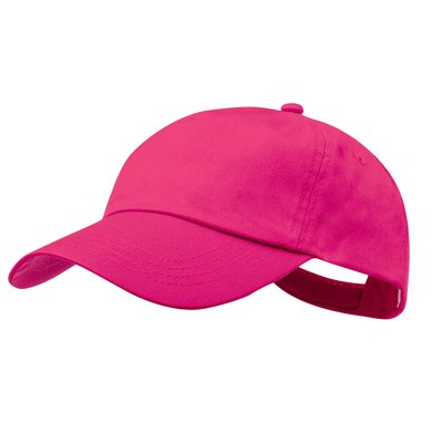 Gorra Algodón 5 Paneles Fucsi