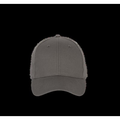 Gorra de algodón 6 paneles ajustable Slate Grey
