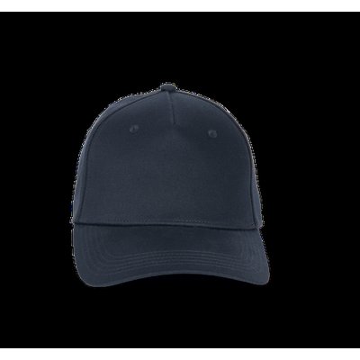 Gorra de algodón con ajuste metálico Navy