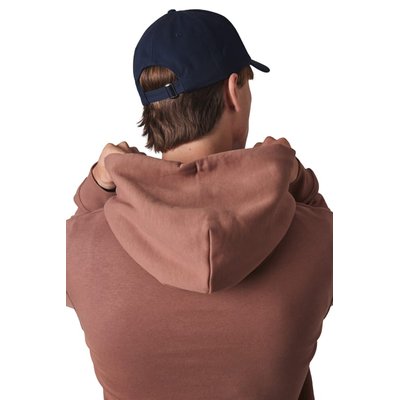 Gorra de algodón con ajuste metálico