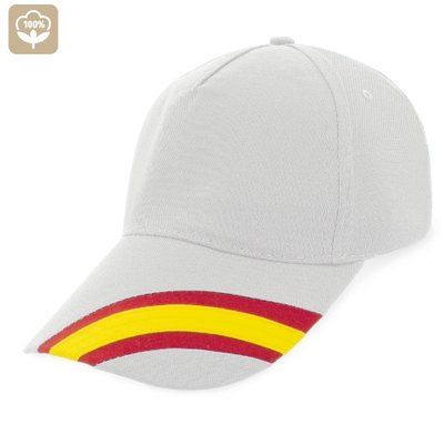 Gorra Algodón con bandera España