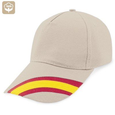 Gorra Algodón con bandera España