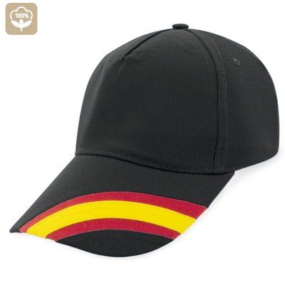 Gorra Algodón con bandera España