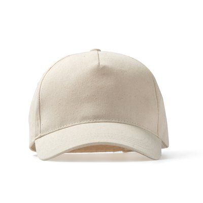 Gorra de algodón con cierre ajustable CRUDO TALLA ÚNICA ADULTO