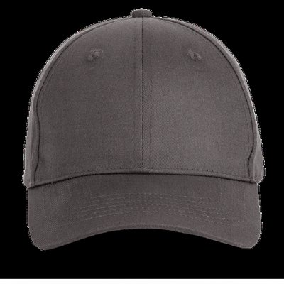 Gorra algodón cierre autoadherente DARK GREY