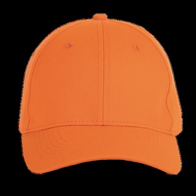 Gorra algodón cierre autoadherente Orange
