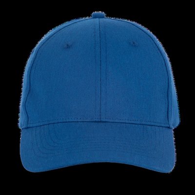 Gorra algodón cierre autoadherente Royal Blue