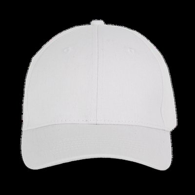 Gorra algodón cierre autoadherente White