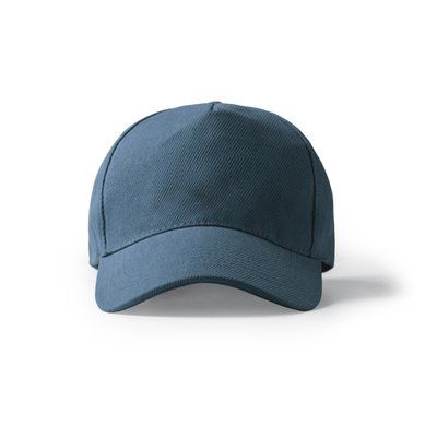Gorra de algodón con cierre de hebilla Azul Profundo Talla Única Adulto