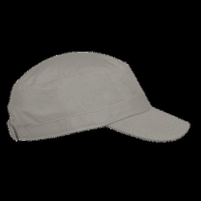 Gorra de algodón con cierre de velcro Light Grey