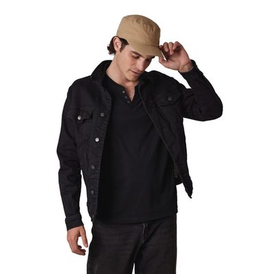 Gorra de algodón con cierre de velcro