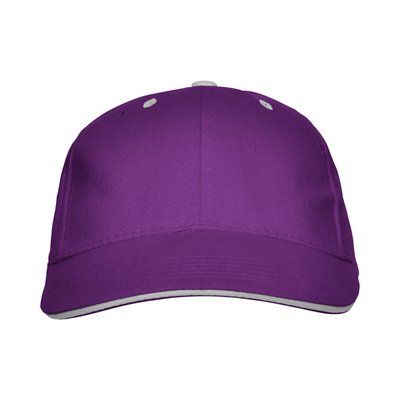 Gorra de algodón con cinta antisudoral Púrpura Kids