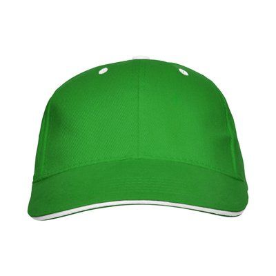 Gorra de algodón con cinta antisudoral Verde Helecho UNICA