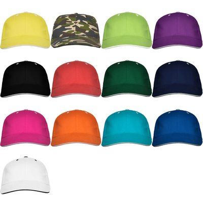 Gorra de algodón con cinta antisudoral