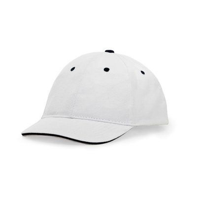 Gorra de algodón con cinta antisudoral