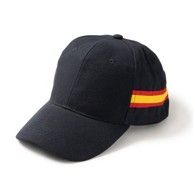 Gorra de algodón con diseño bandera