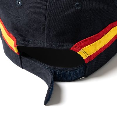 Gorra de algodón con diseño bandera