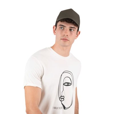 Gorra de algodón grueso con 5 paneles
