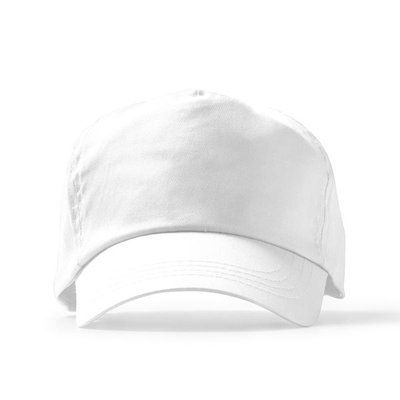 Gorra de algodón con modelos bicolor Blanco Talla Única Infantil