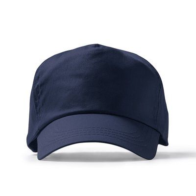 Gorra de algodón con modelos bicolor Marino Talla Única Adulto