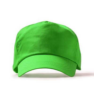 Gorra de algodón con modelos bicolor Verde Helecho Talla Única Infantil