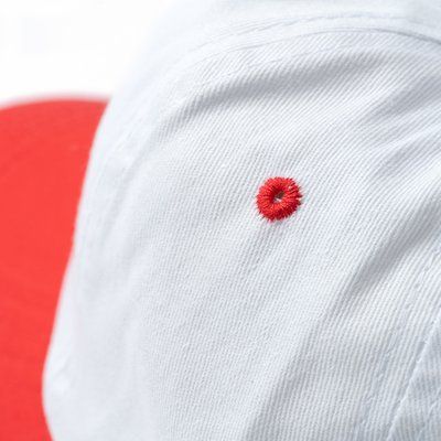 Gorra de algodón con modelos bicolor