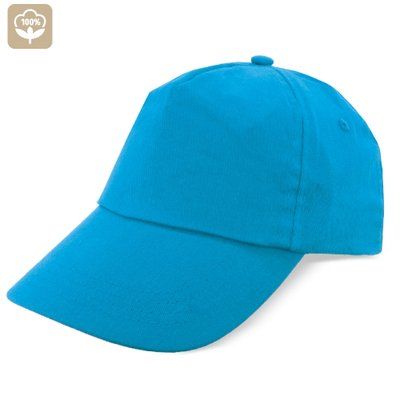 Gorra Algodón Peinado 3P Az-Md Az/Med