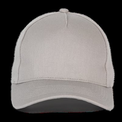 Gorra de algodón reciclado con trazabilidad blockchain Light Grey