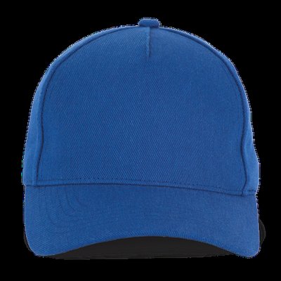 Gorra de algodón reciclado con trazabilidad blockchain Royal Blue