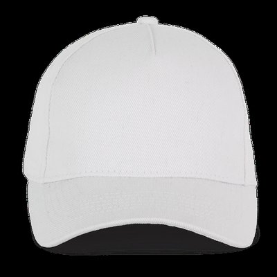 Gorra de algodón reciclado con trazabilidad blockchain White