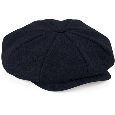 Gorra Baker boy Navy Herringbone L/XL