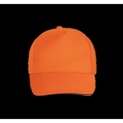 Gorra con banda de transpiración Orange / Dark Grey