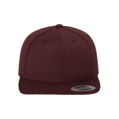 Gorra básica Snapback Maroon