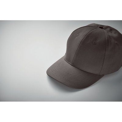 Gorra de béisbol en algodón grueso con cierre velcro