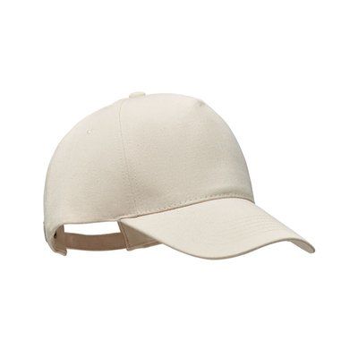 Gorra Béisbol Algodón Orgánico Beig