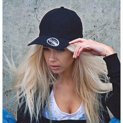 Gorra cerrada con tira interior elástica Black S/M