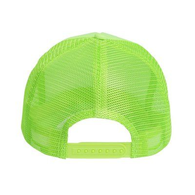 Gorra de poliester fluor de rejilla