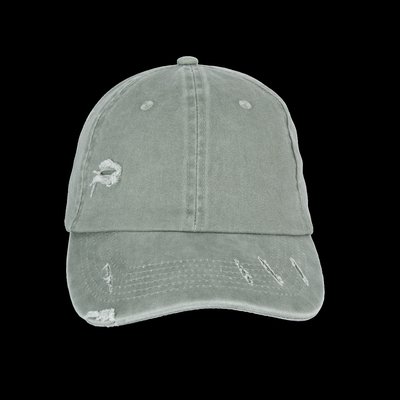 Gorra denim eco unisex Washed Almond Green