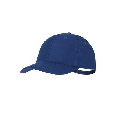Gorra deportiva con cierre de hebilla Azul