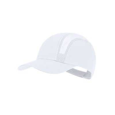 Gorra deportiva con paneles transpirables Bla
