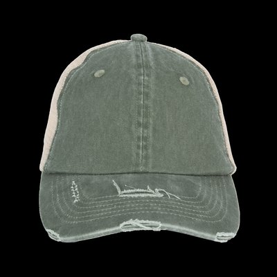 Gorra efecto desgastado Washed Organic Khaki / Beige