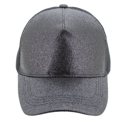 Gorra con Glitter y Rejilla