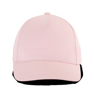 Gorra infantil de algodón con velcro Pink