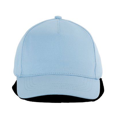 Gorra infantil de algodón con velcro Sky Blue