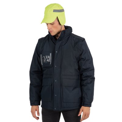 Gorra de invierno con orejeras y cordón