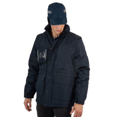 Gorra de invierno con orejeras y cordón