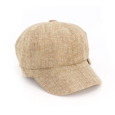 Gorra Lino Elegante Cierre Elástico