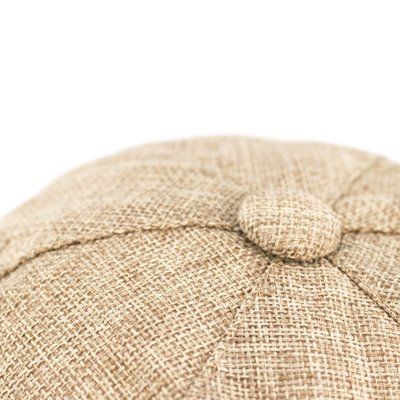 Gorra Lino Elegante Cierre Elástico